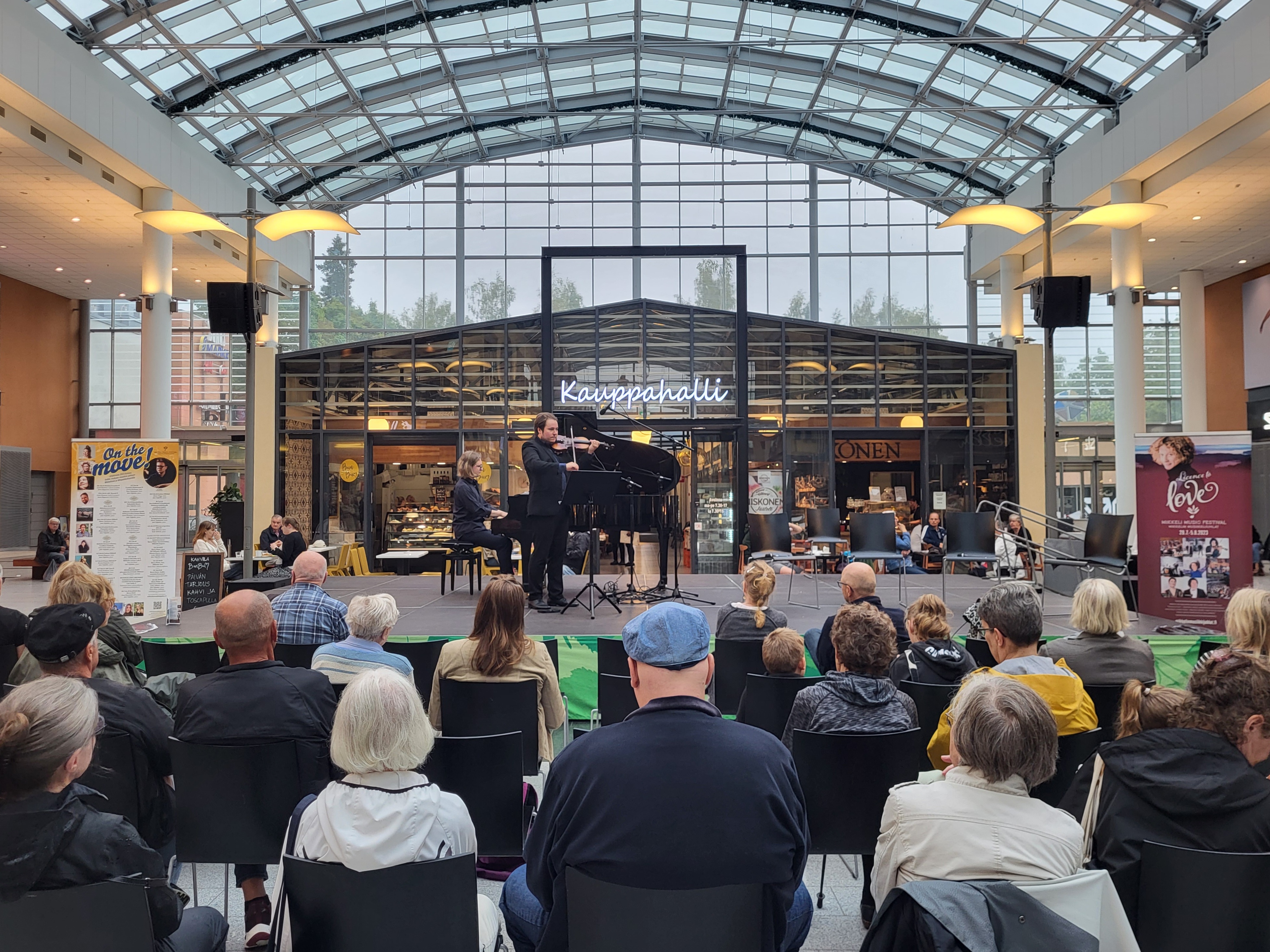 Pääyhteistyökumppanimme Osuuskauppa Suur-Savo on jälleen näkyvästi esillä Mikkelin Musiikkijuhlilla